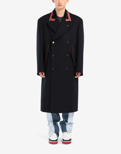 Maison Margiela Double-breasted wool coat outlook