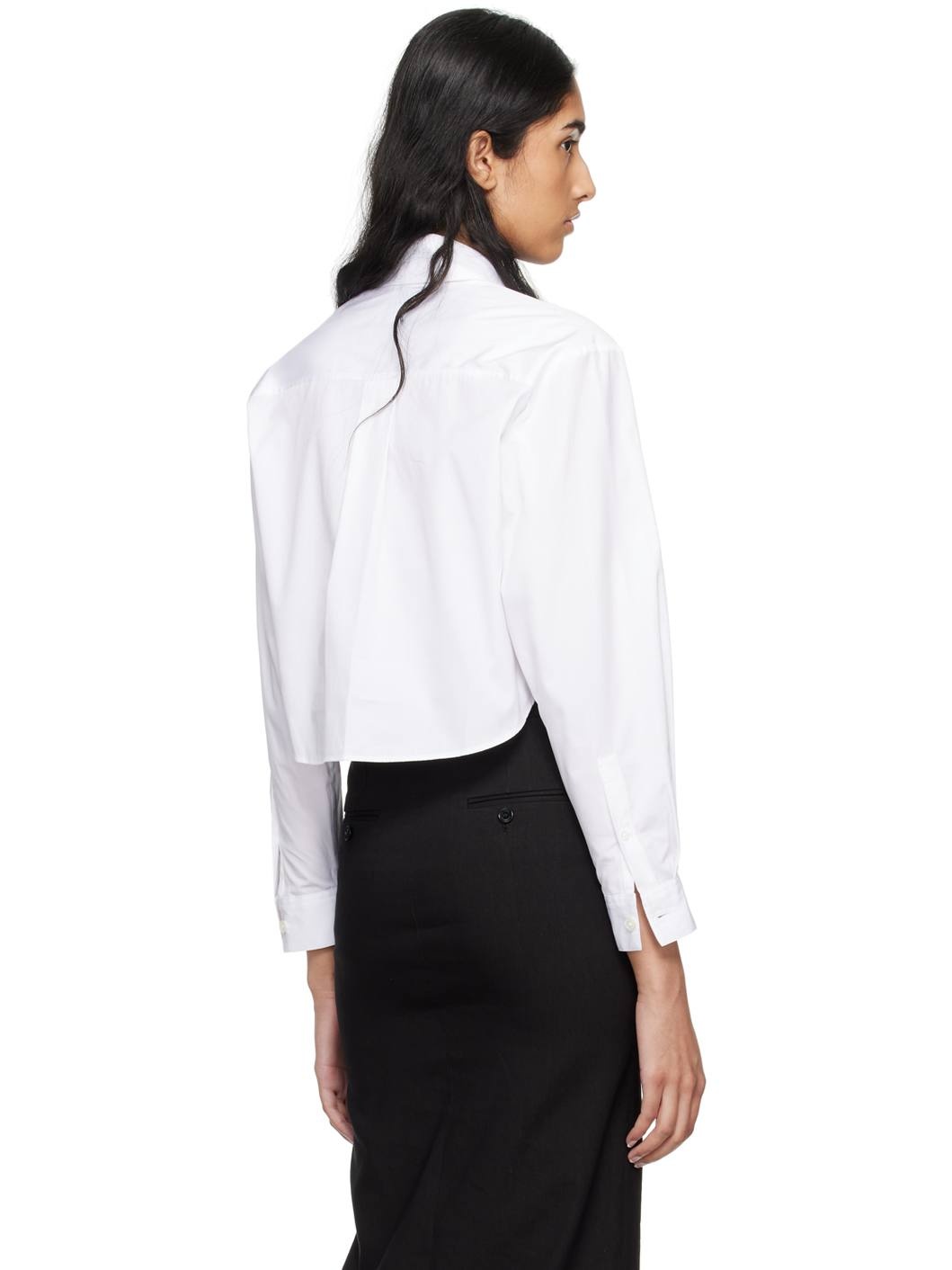 White Fleora Shirt - 3