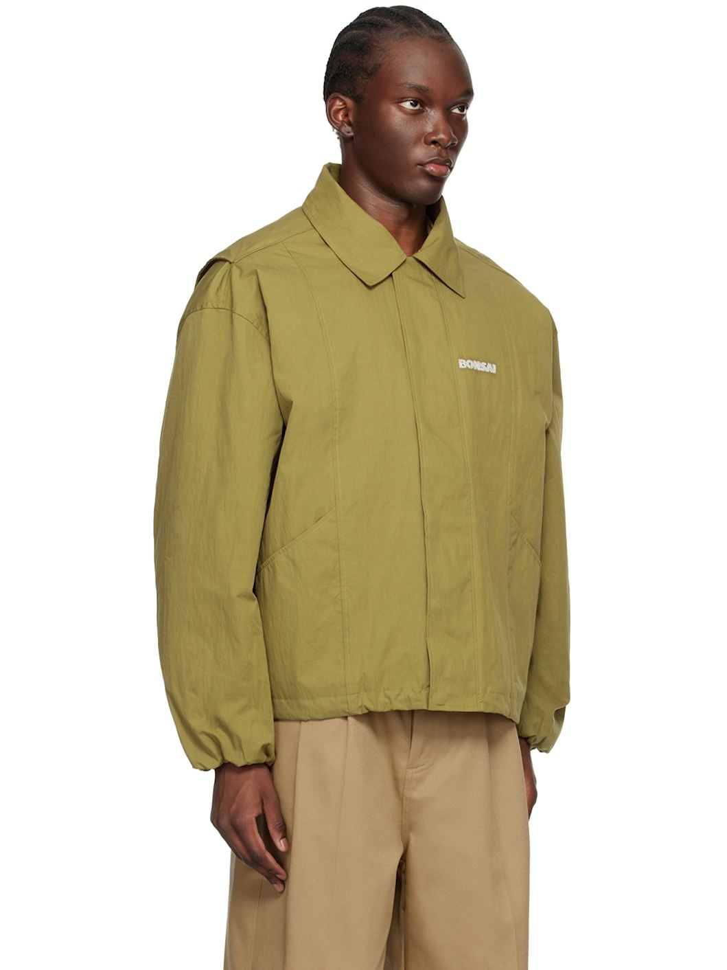 Green Muschio Bomber Jacket - 2