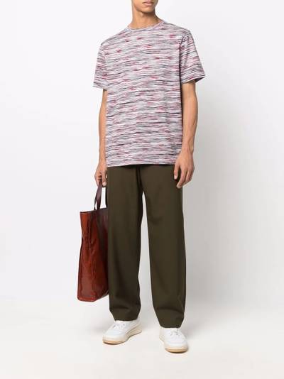 Missoni marled striped T-shirt outlook