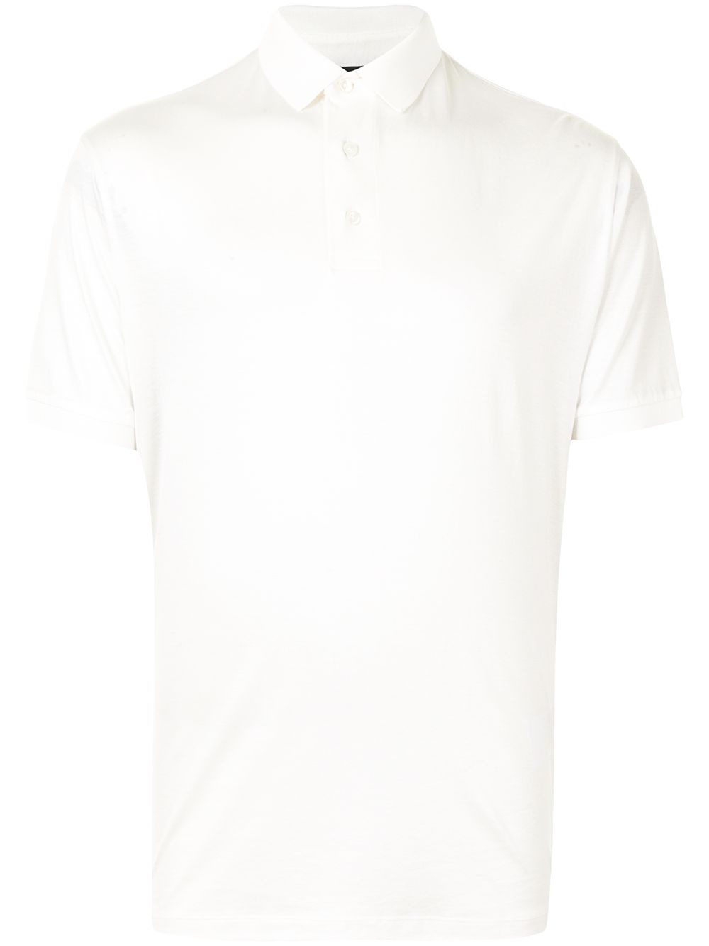 side logo print polo shirt - 1