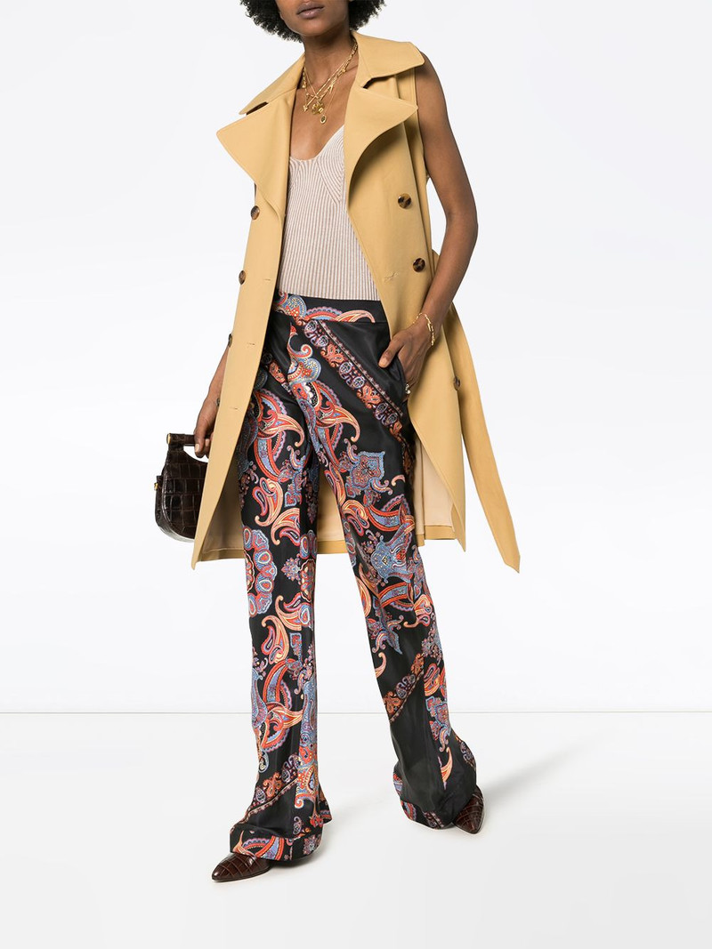 Chloé Persian print trousers outlook