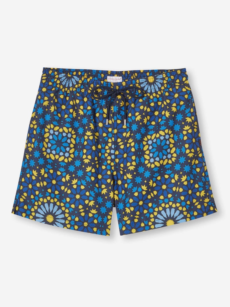 Men's Short Swim Shorts Tropez 15 Navy - 1