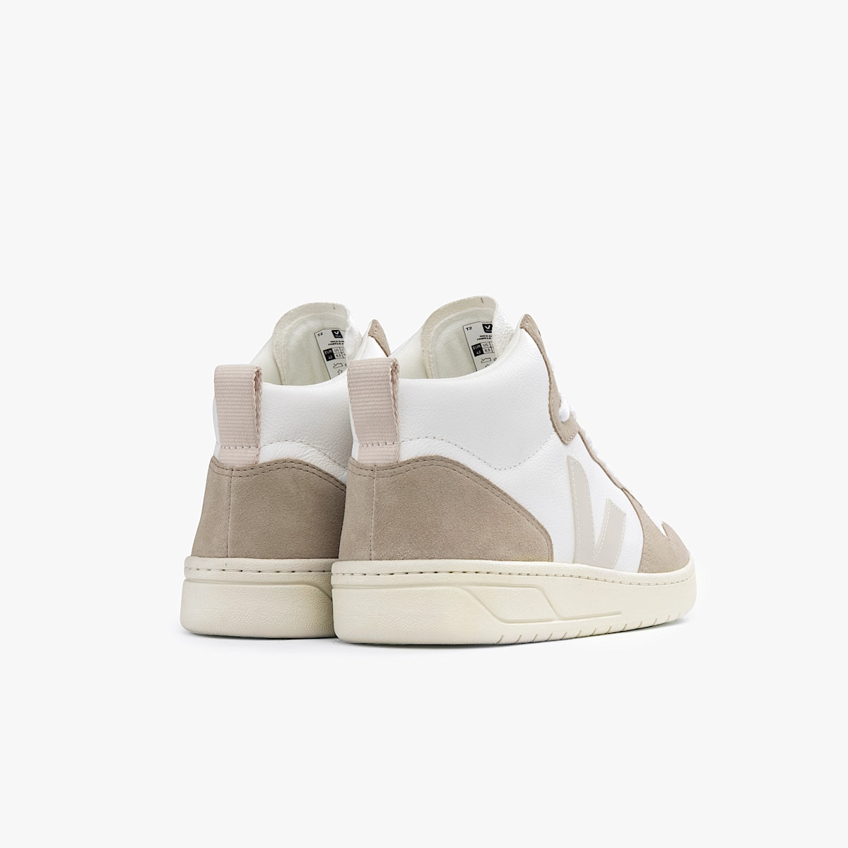 V-15 LEATHER WHITE PIERRE SAHARA - 3