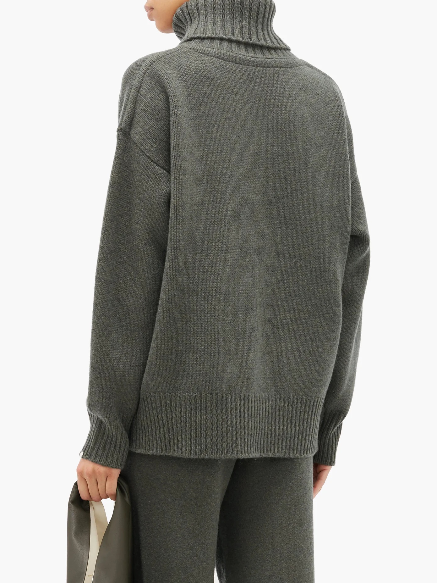 No. 20 Oversize Xtra stretch-cashmere sweater - 5