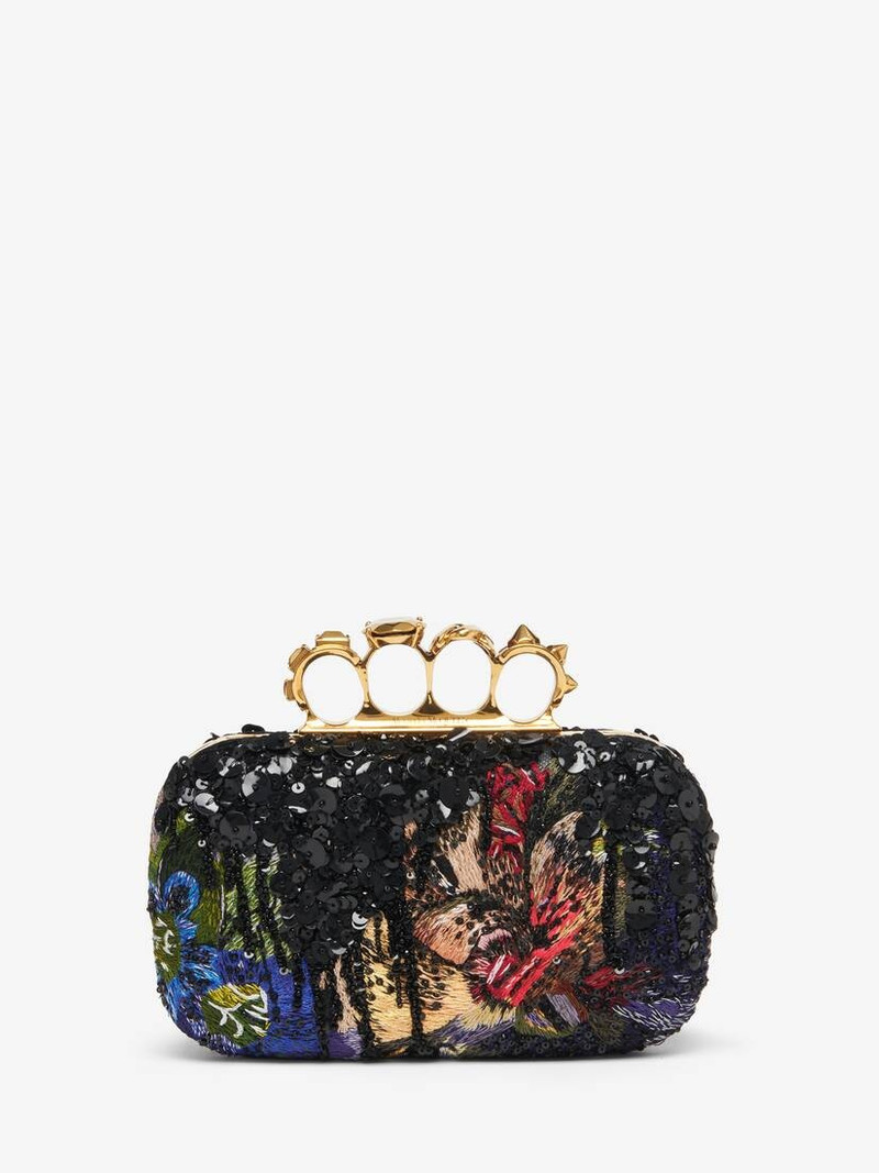 Women's Knuckle Clutch in Multicolour 1