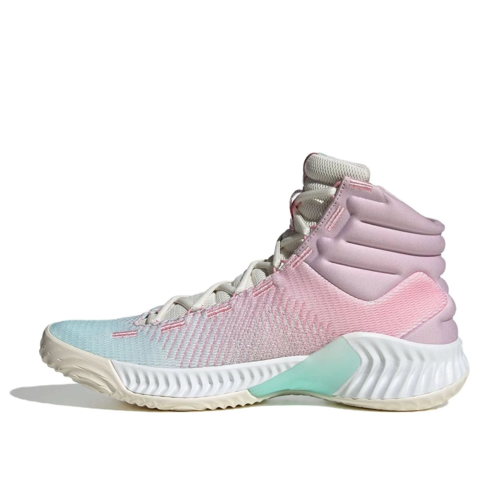adidas Pro Bounce 2018 Mid 'Shock Absorption Wear Resistant Pink Blue' IG4496 - 1