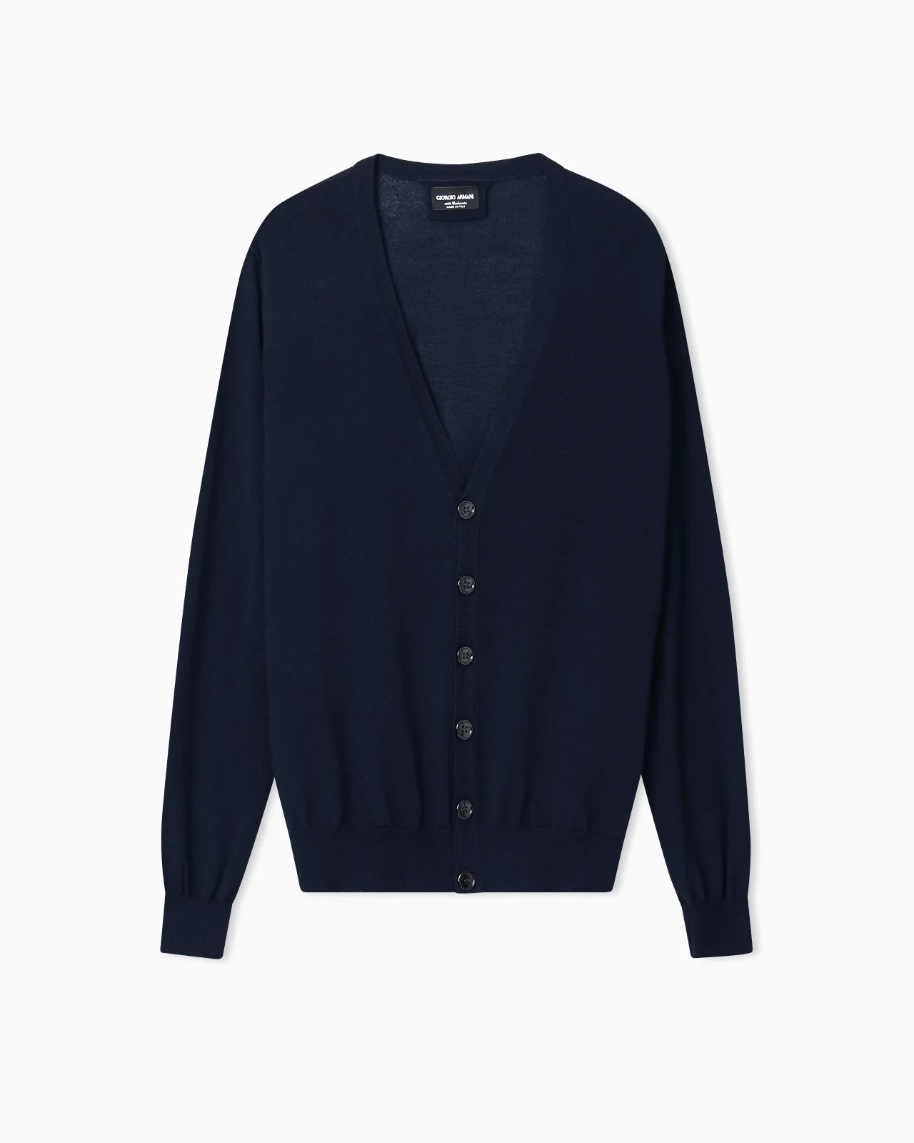 CASHMERE CARDIGAN WITH BUTTONS - 1