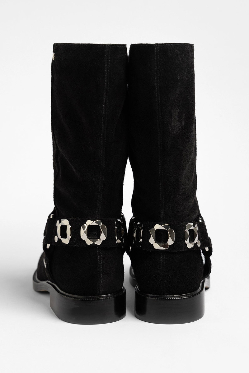 Sonora Boot Black Suede 5