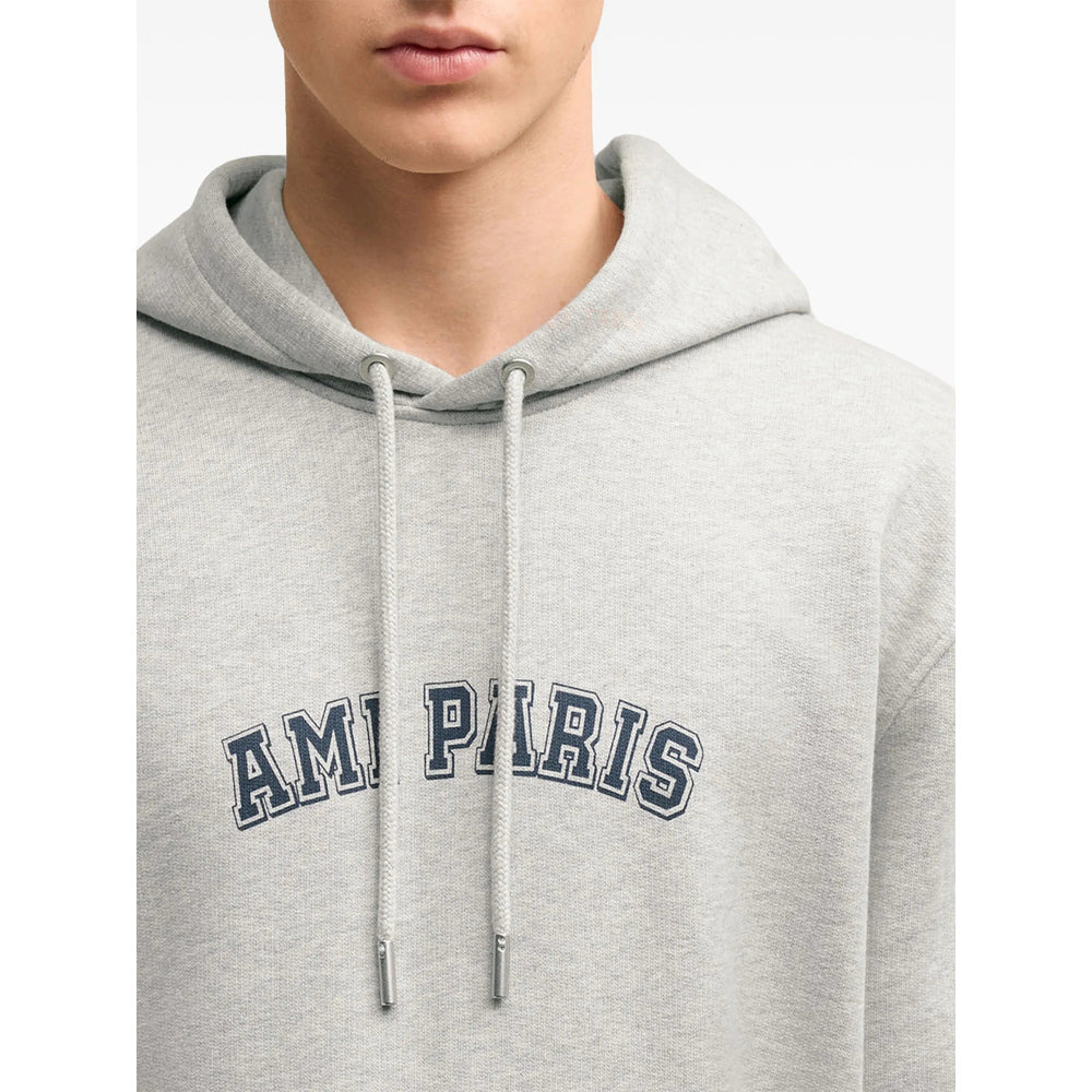 Ami Paris Grey Sweaters & Knitwear - Hoodies Men - 4