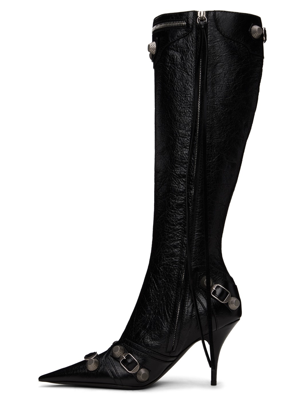 Black Cagole 90mm Tall Boots - 3