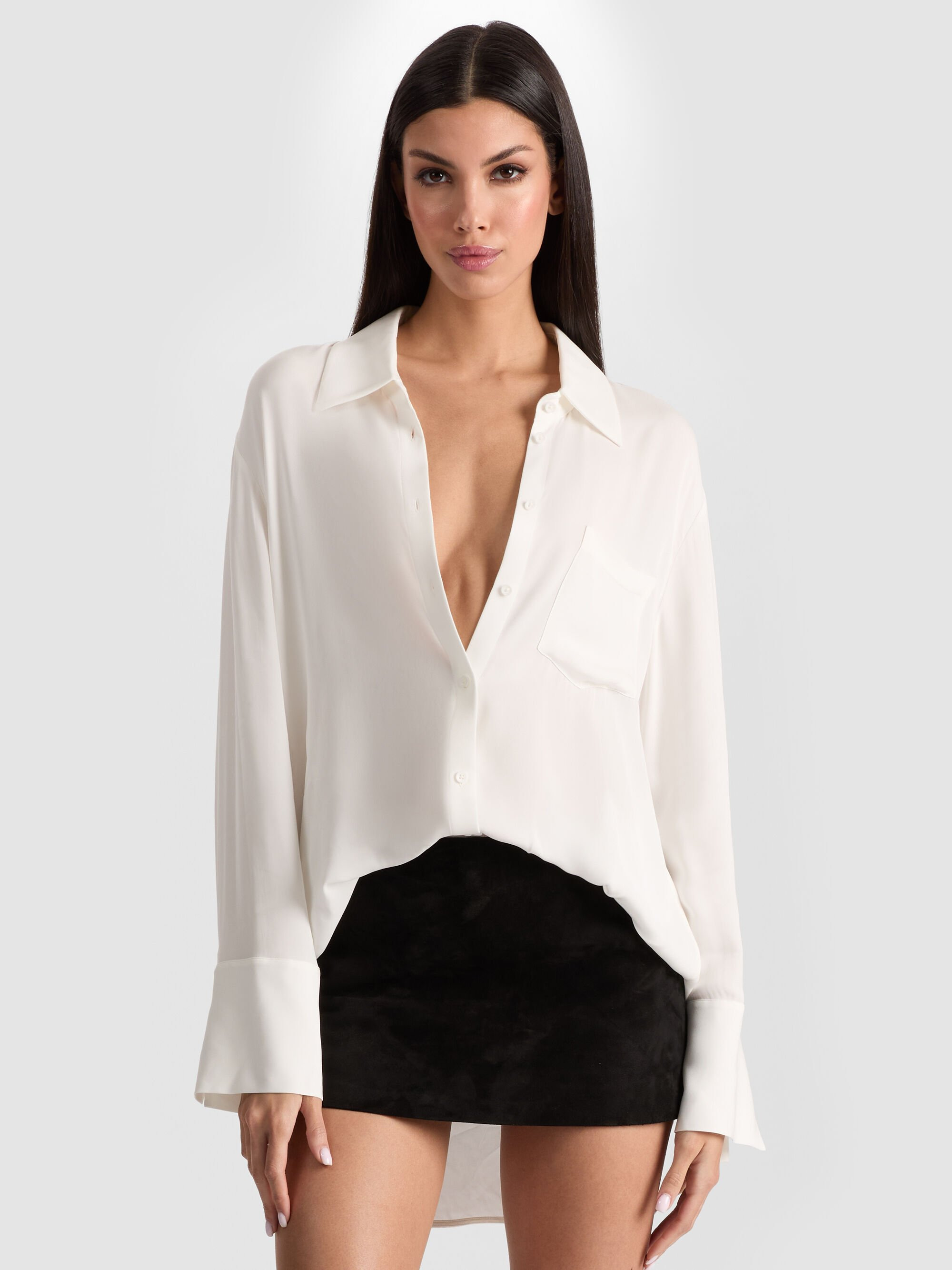 FINELY OVERSIZED BUTTON DOWN - 2