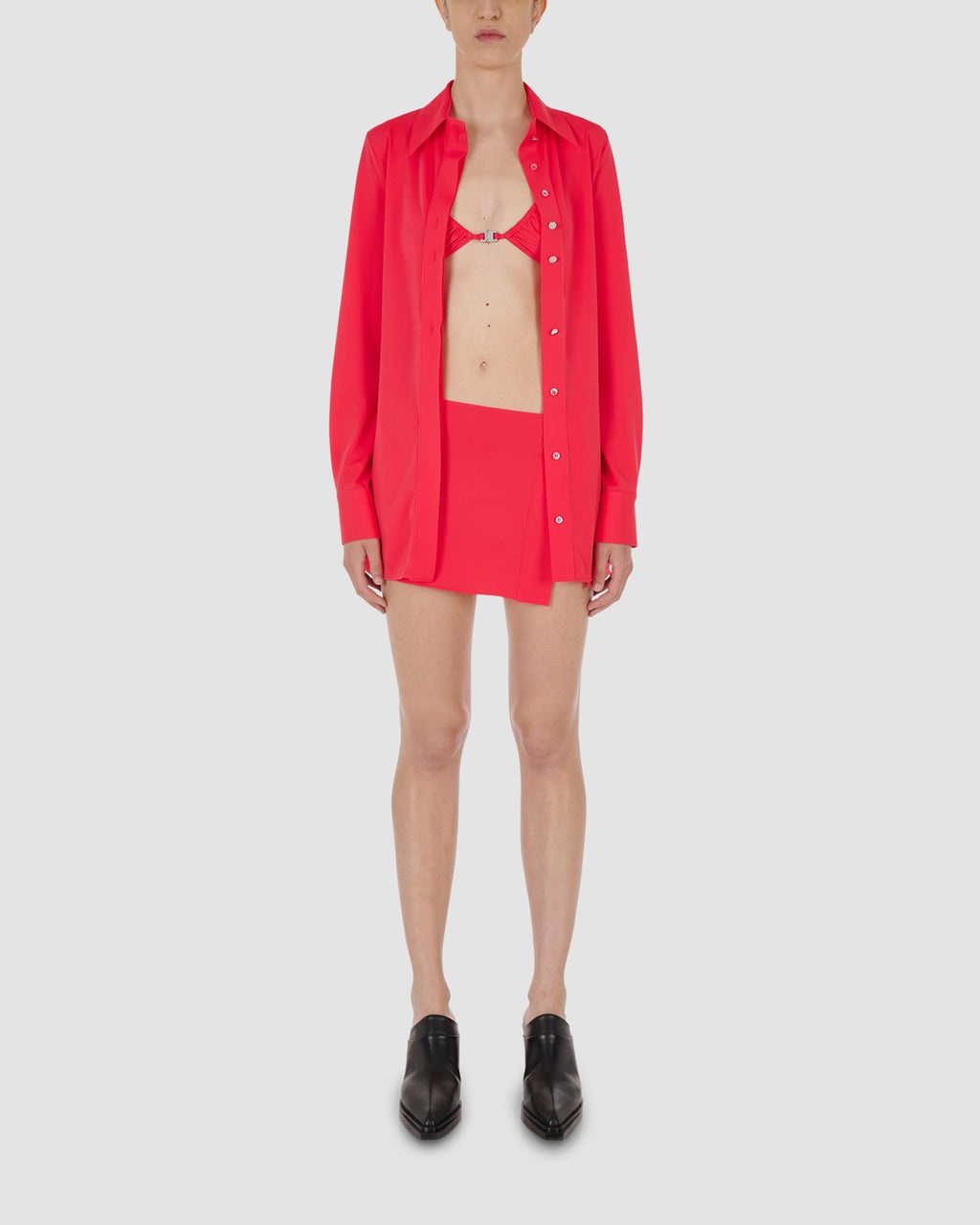 【関税込み】1017 ALYX 9SM レッド Rea スカート 1017 ALYX 9SM Red Rea Skirt | ssense | REVERSIBLE