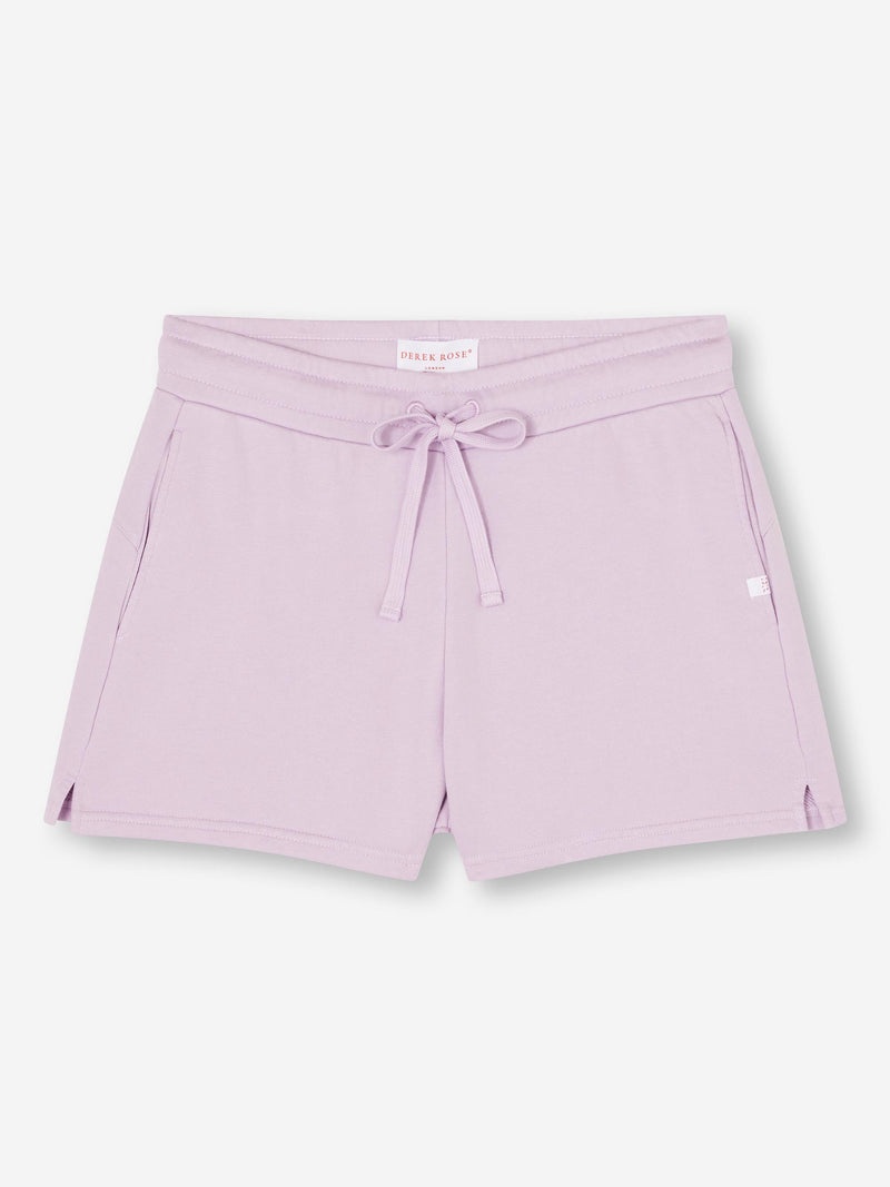 Women's Sweat Shorts Quinn Cotton Modal Lilac - 1