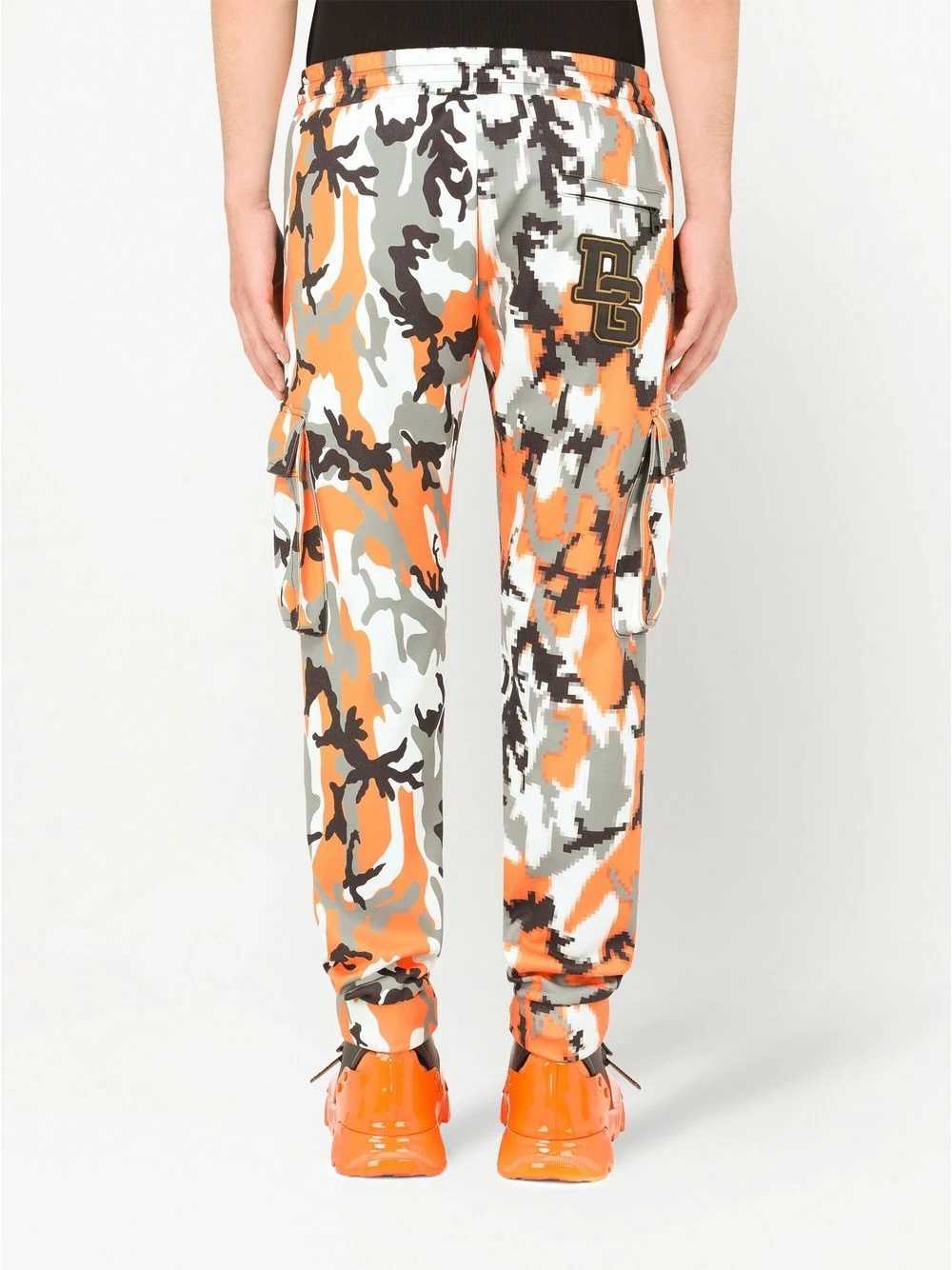 camouflage-print track trousers - 4