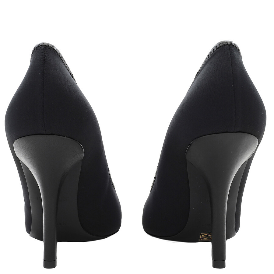 Burberry Maddy 100 Cotton Sock Detail Pumps - 3