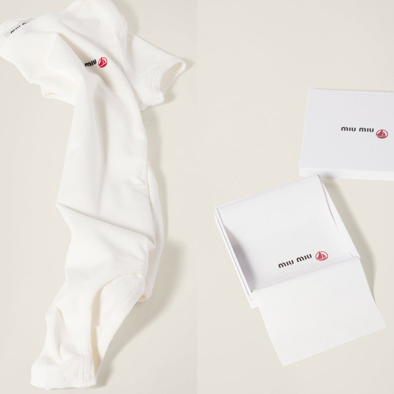 Petit Bateau X 미우 Miu 스트레치 jersey bodysuit 6
