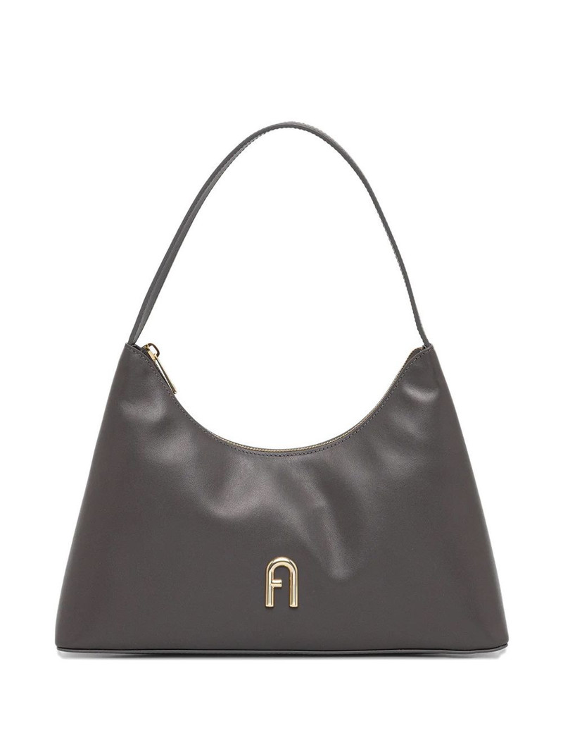 Diamante S logo zip tote bag 1