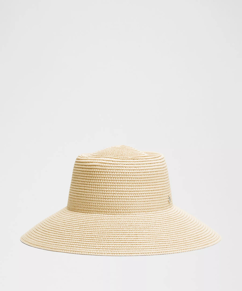 Women's Paper Straw Removable Sweatband Hat 1