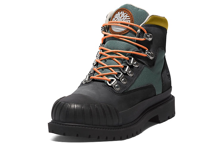 (WMNS) Timberland Heritage Rubber Toe Hiking Boots 'Black' A43TU001 - 3