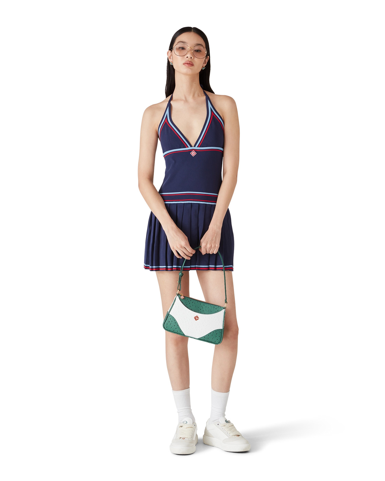 Pleated Halter Dress | Casablanca Paris - 2
