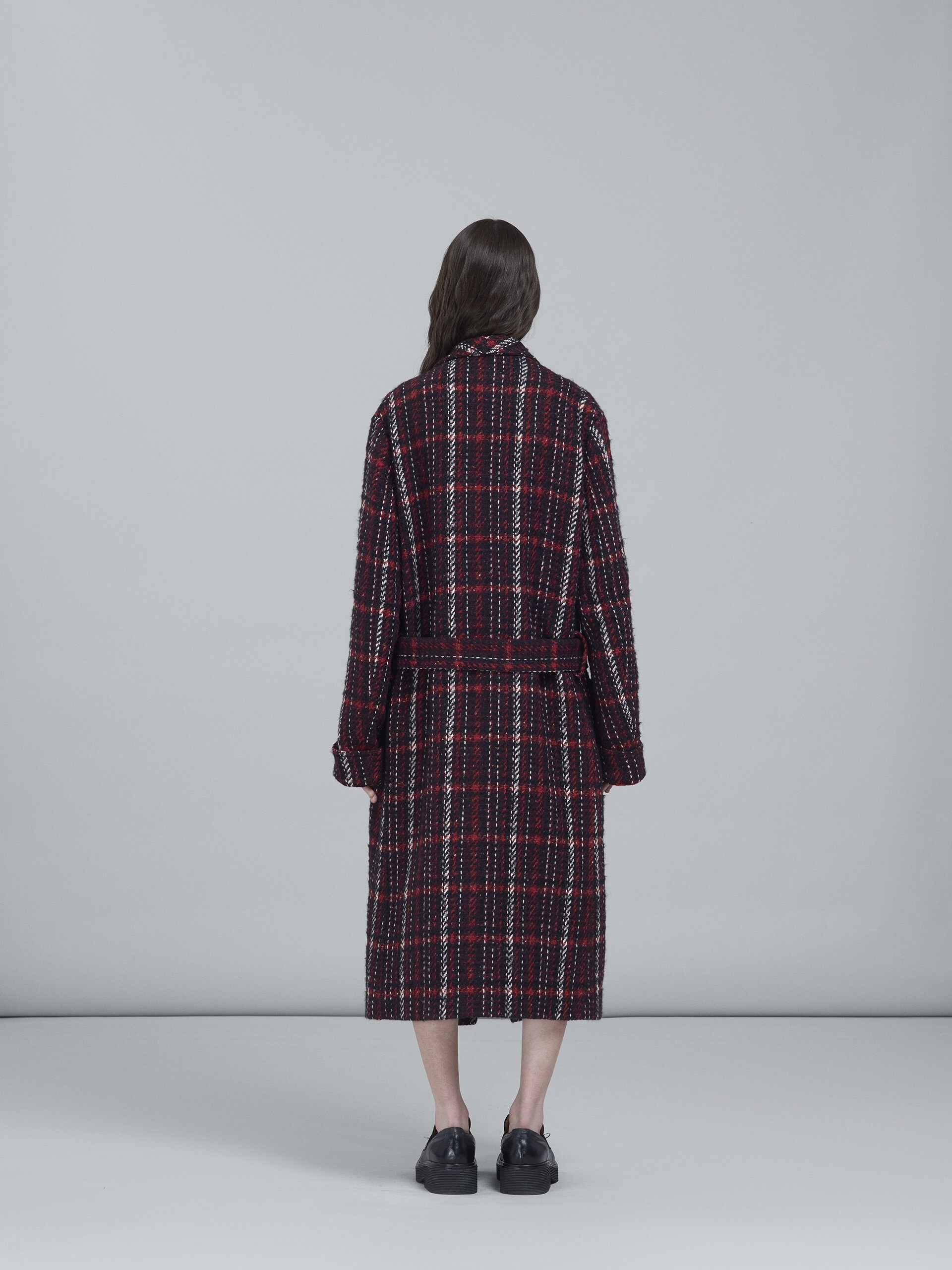 SPECKLED TWEED COAT - 3