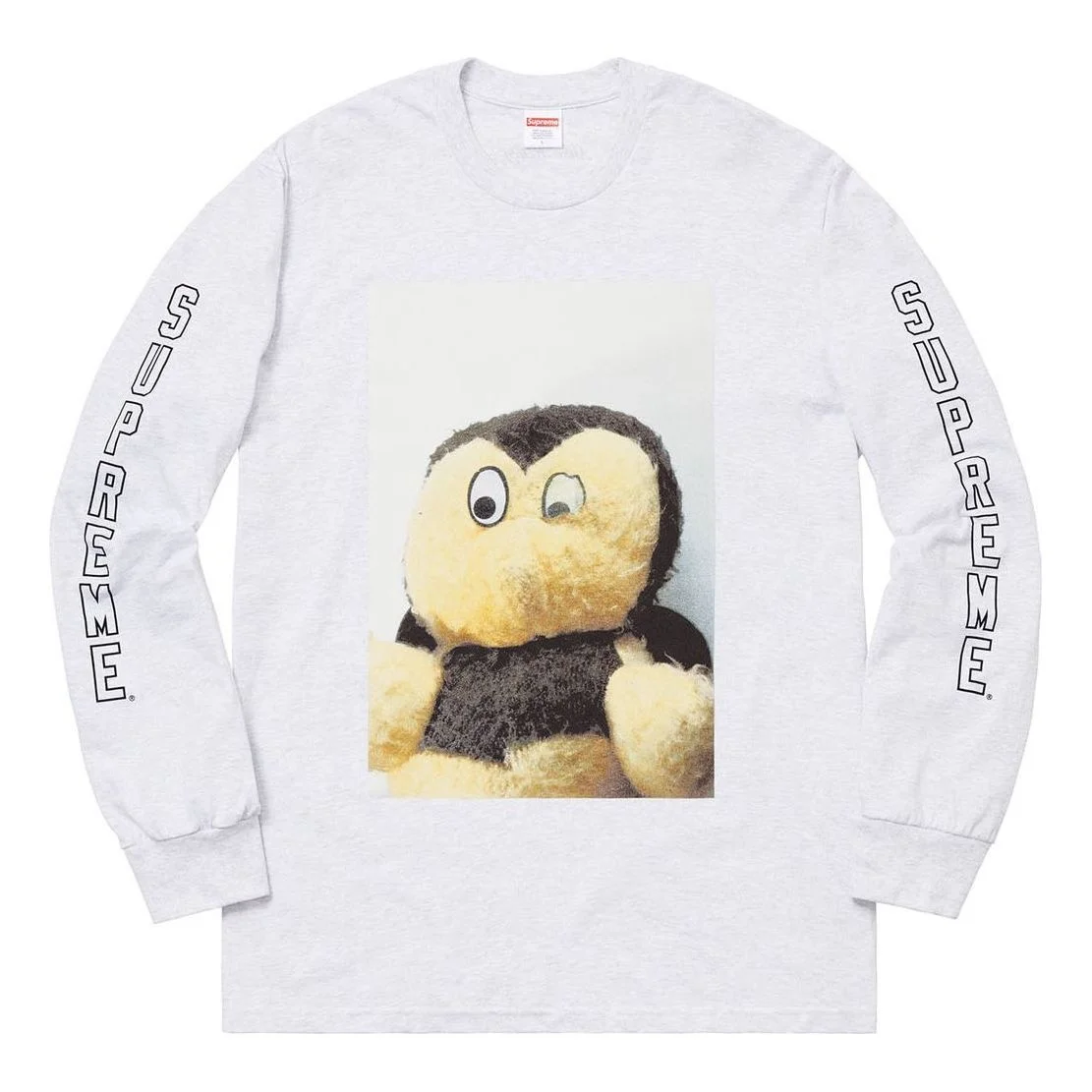 Supreme FW18 Mike Kelley AhhYouth LS Ash Grey Tee SUP-FW18-310 - 1