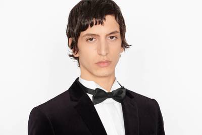 Dior Straight Edge Bow Tie outlook