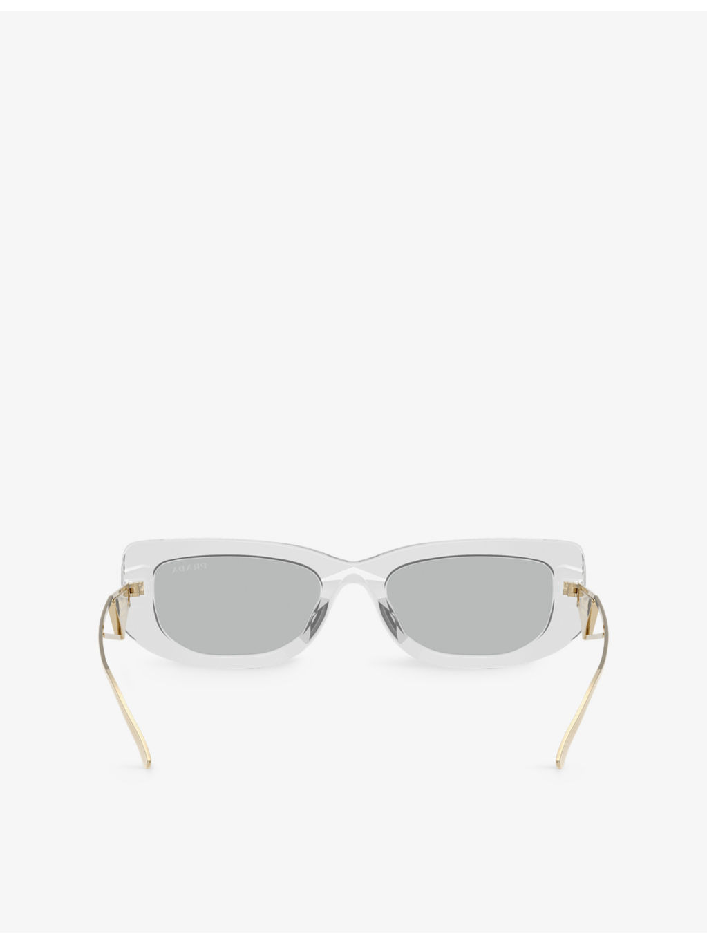 PR 14YS transparent rectangle-frame acetate sunglasses - 4