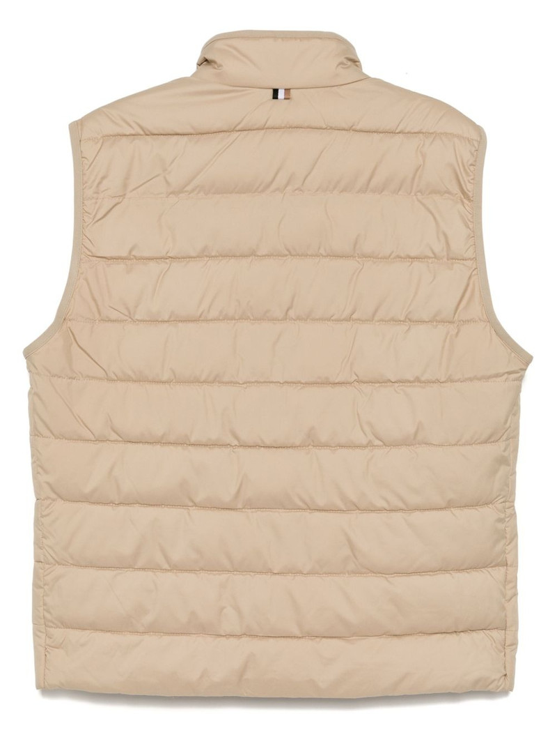 BOSS water-repellent gilet outlook