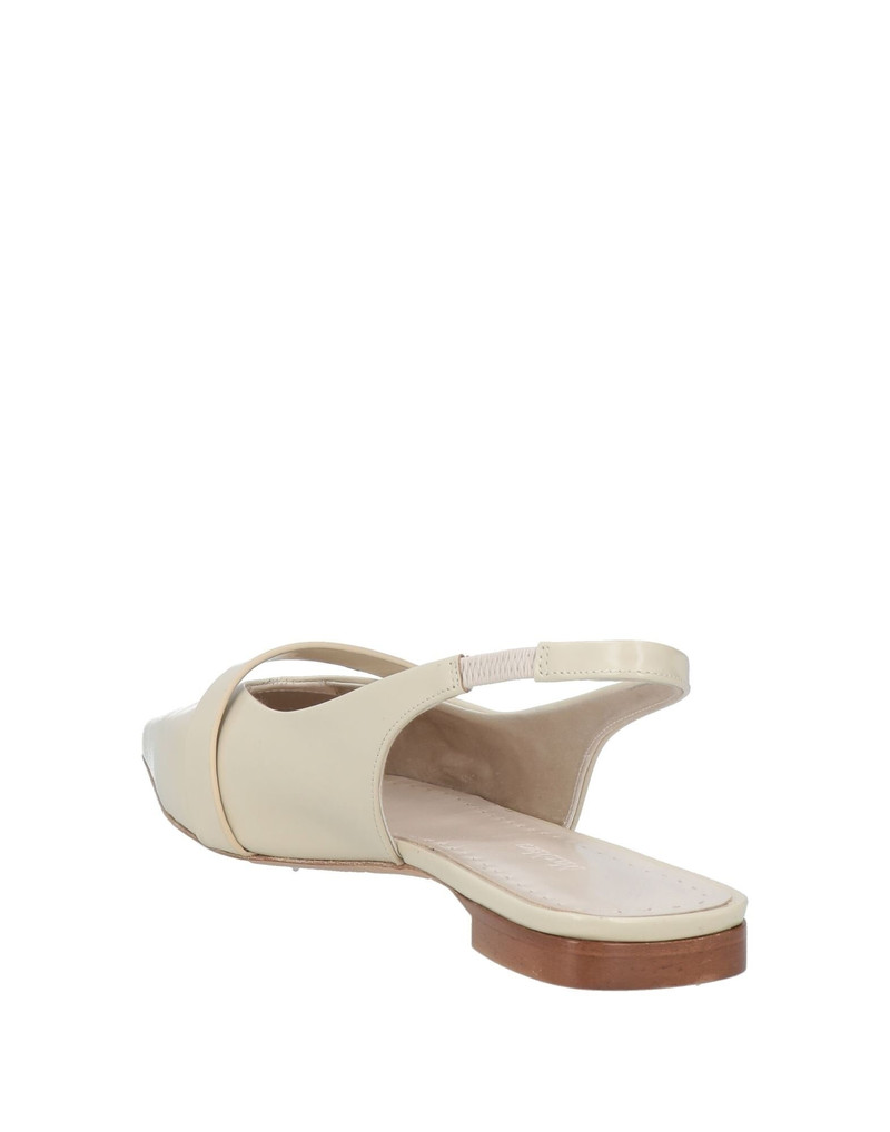 Max Mara Cream Women's Ballet Flats outlook