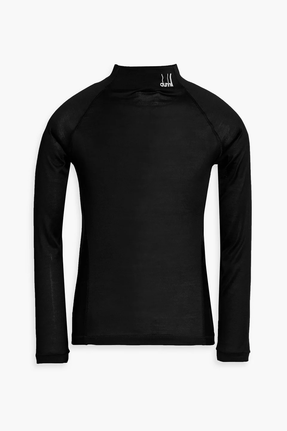 Embroidered silk T-shirt - 1