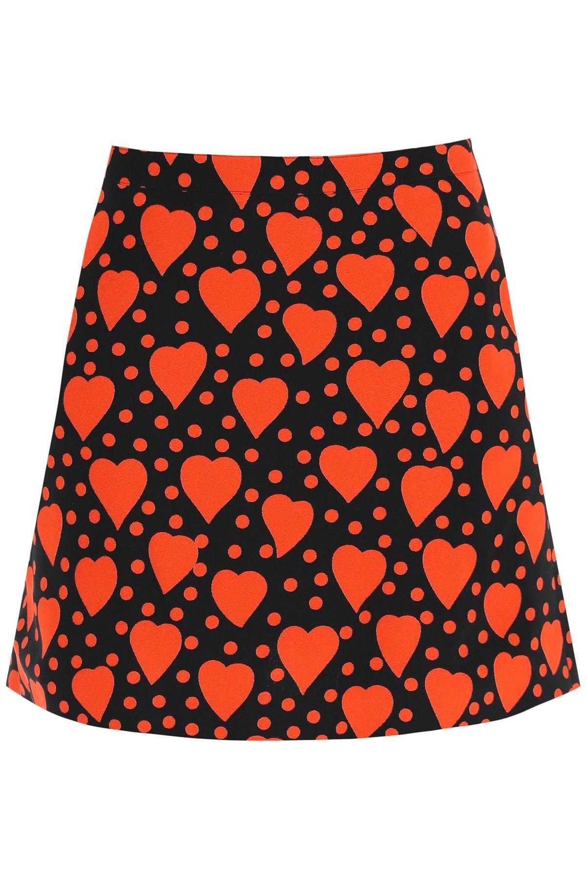 HEARTS AND DOTS MINI SKIRT - 1