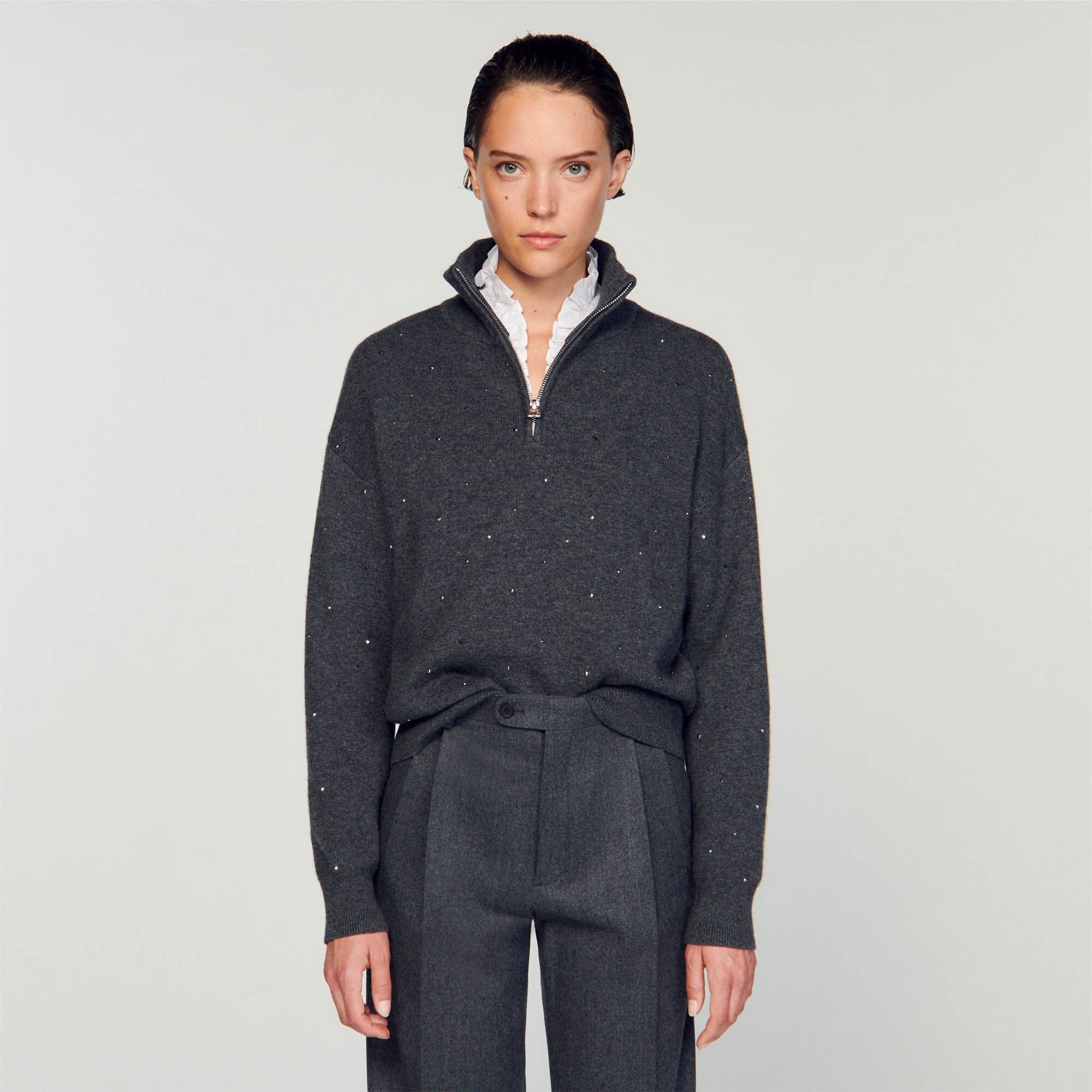 HALF-ZIP SWEATER - 5