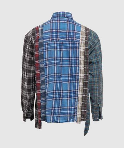 NEEDLES 7 cuts flannel shirt outlook