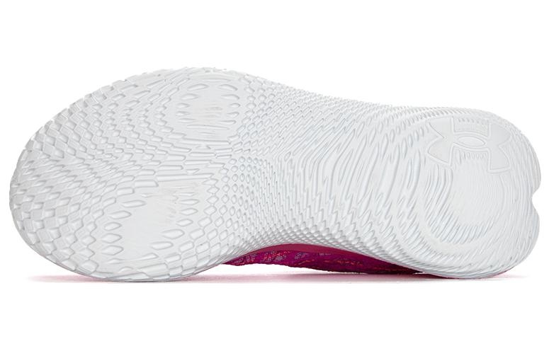(WMNS) Under Armour FLOW Velociti Wind Running Shoes 'Pink' 3025222-500 - 7
