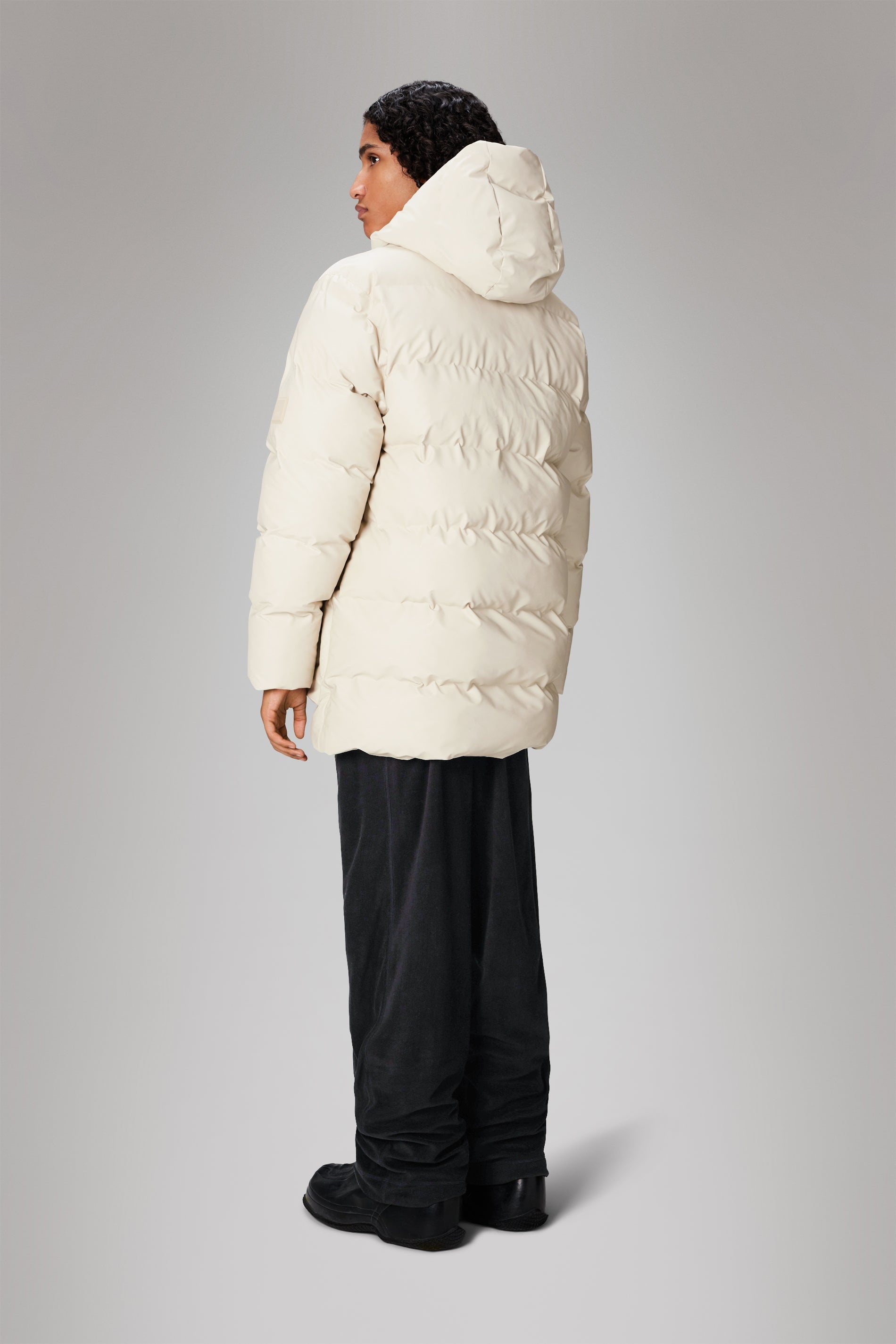 Alta Long Puffer Cargo Jacket - 3