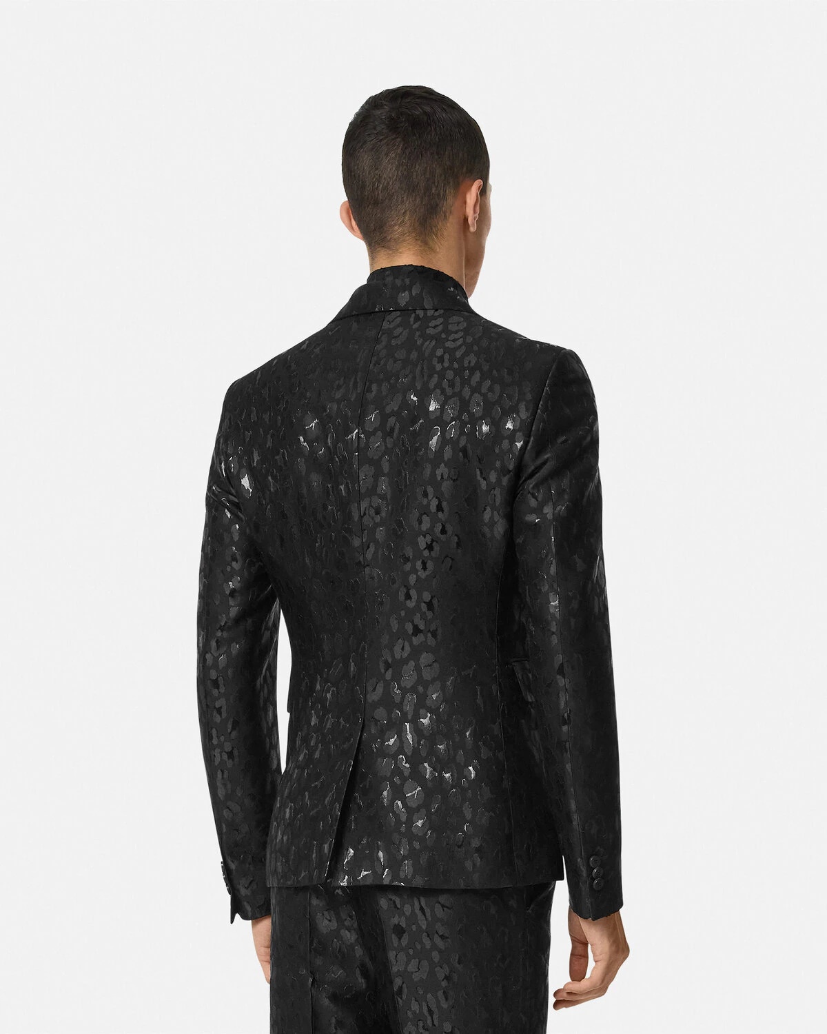 Leopard Jacquard Blazer - 5