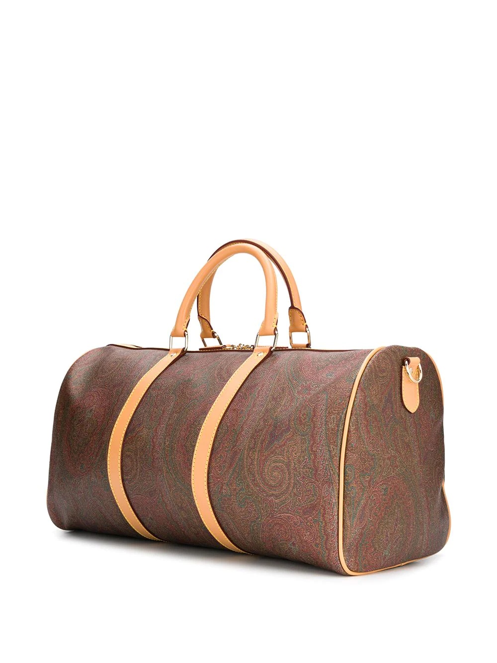 paisley-print zipped holdall - 3