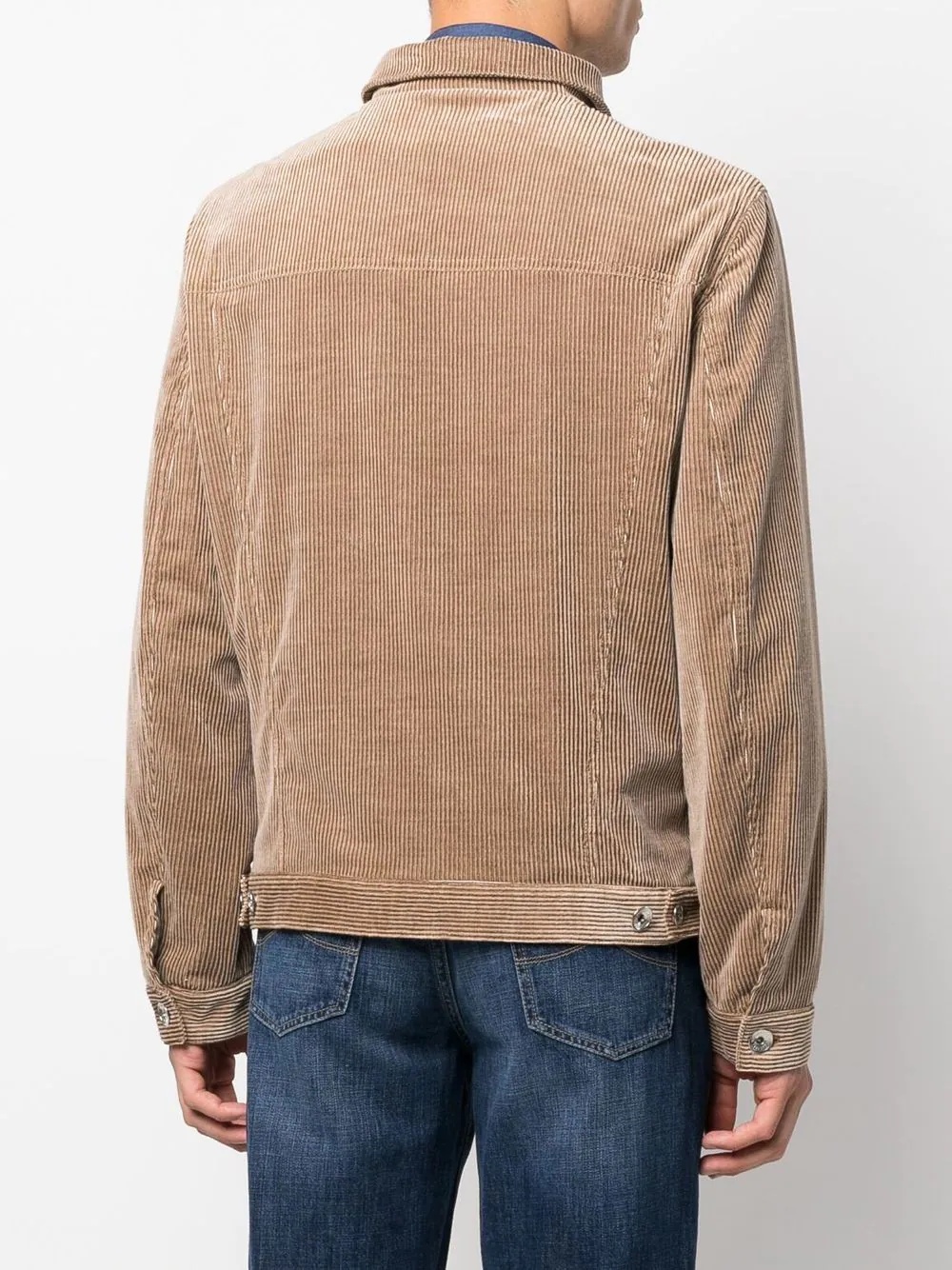 corduroy denim jacket - 4