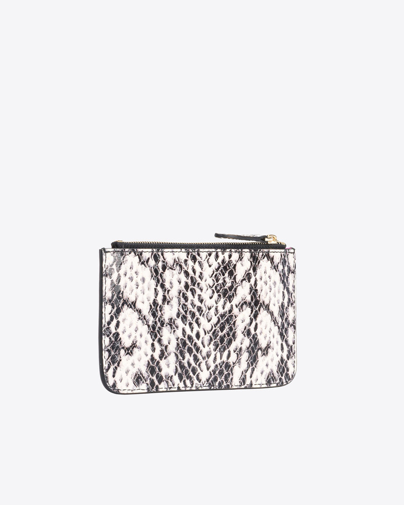 PINKO PINKO GALLERIA FLAT POUCH IN REPTILE SKIN outlook