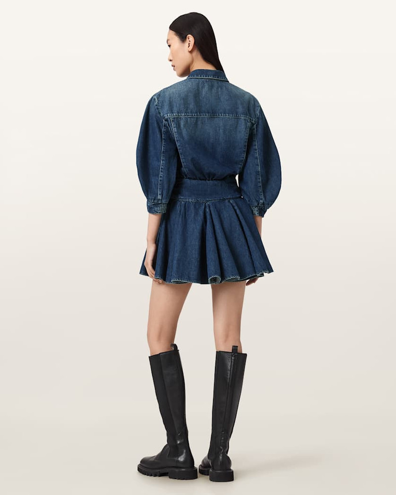 ARLO DENIM MINI DRESS 6