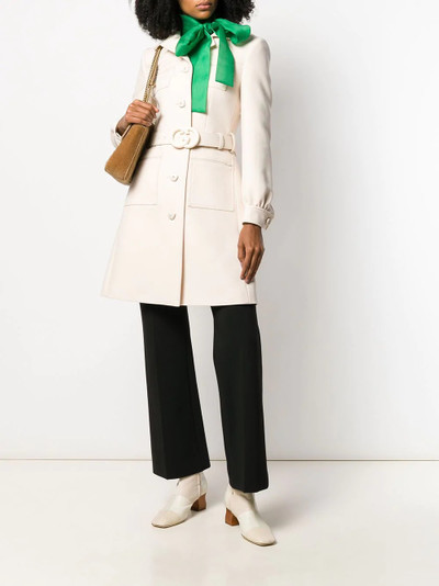 GUCCI fitted button up coat outlook