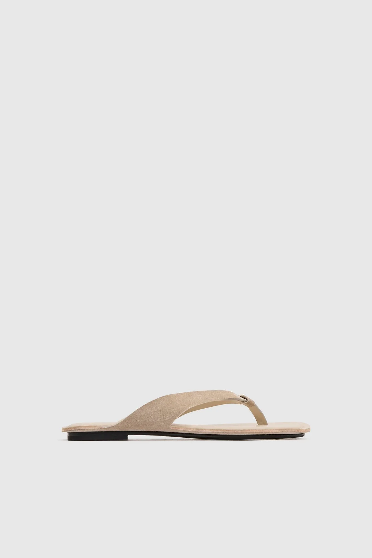 Suede Opanka Slide - Papyrus - 1