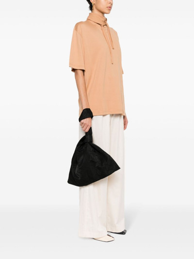 Nanushka Jen knot top-handle tote bag outlook