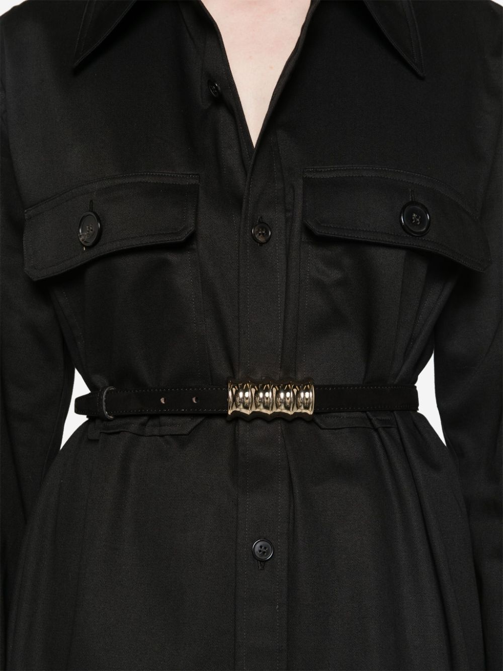 Saharienne twill cotton shirt - 5