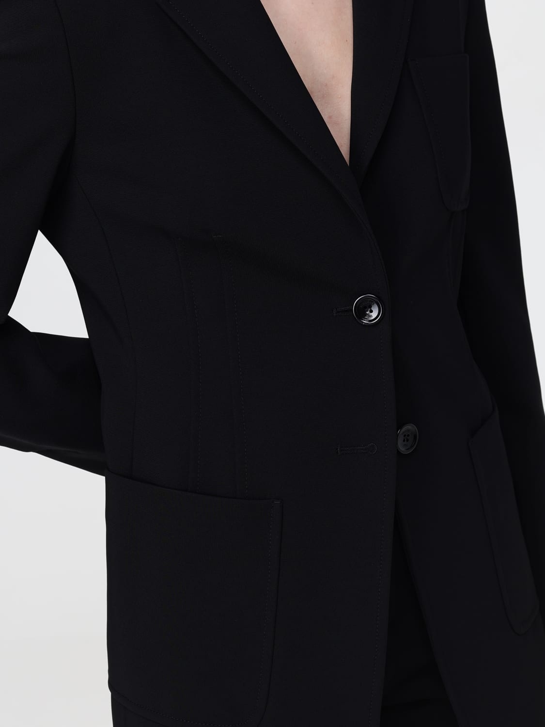 Max Mara crêpe blazer - 5