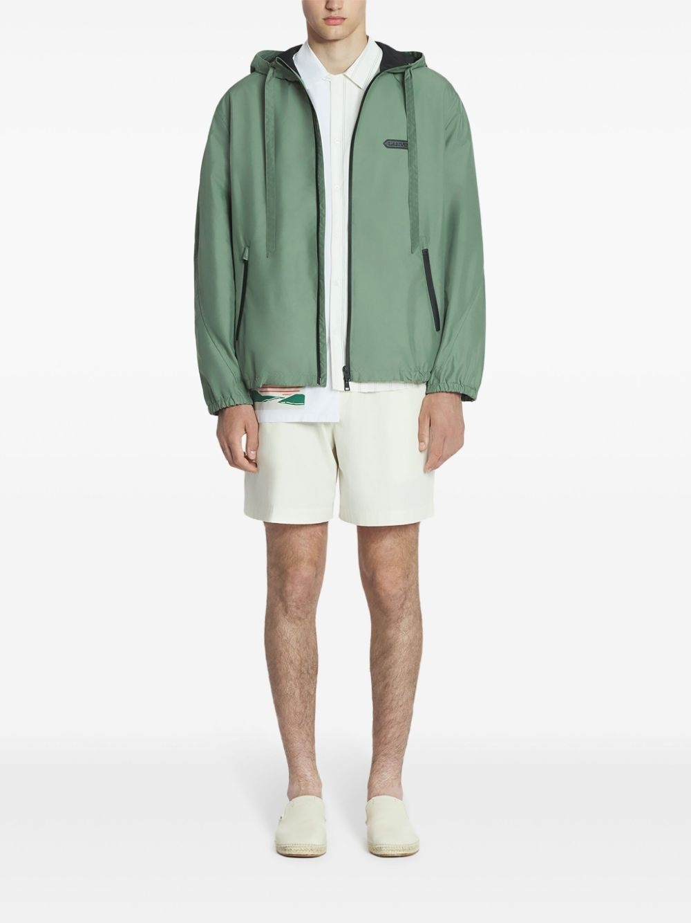 technical-fabric windbreaker - 2