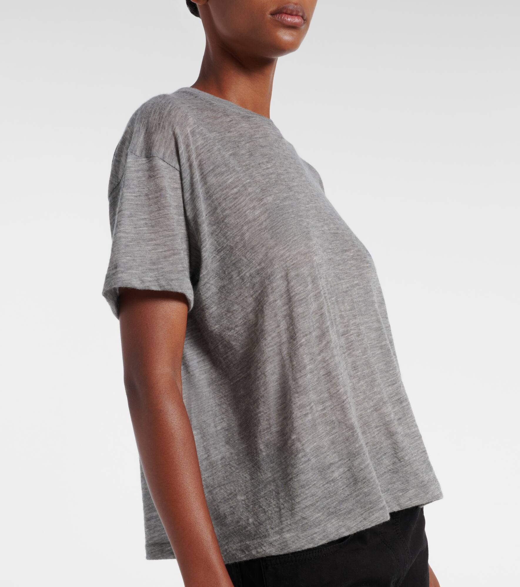Lila knitted cashmere top - 5
