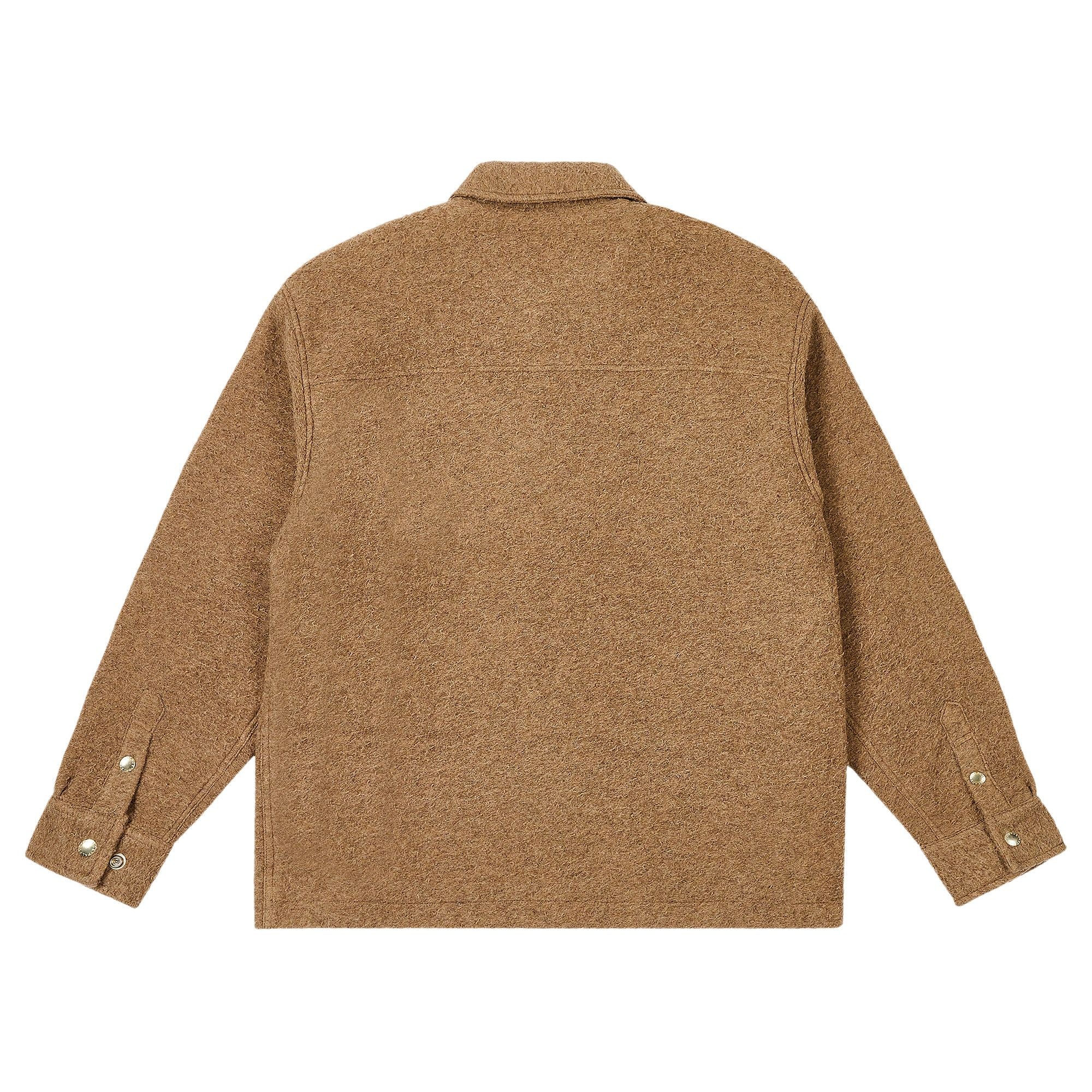 Palace Wooly Zip Jacket 'Beige' - 2